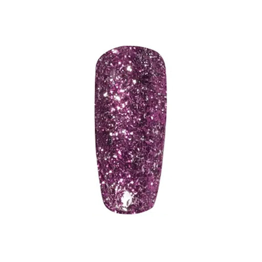 DND Nail Lacquer And Gel Polish, Super Glitter Collection, 920, Magenta Aura, 0.5oz