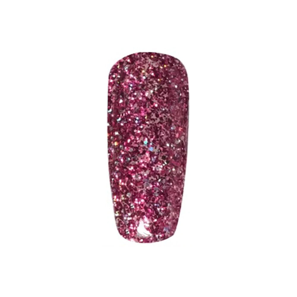 DND Nail Lacquer And Gel Polish, Super Glitter Collection, 922, Berry-licious, 0.5oz