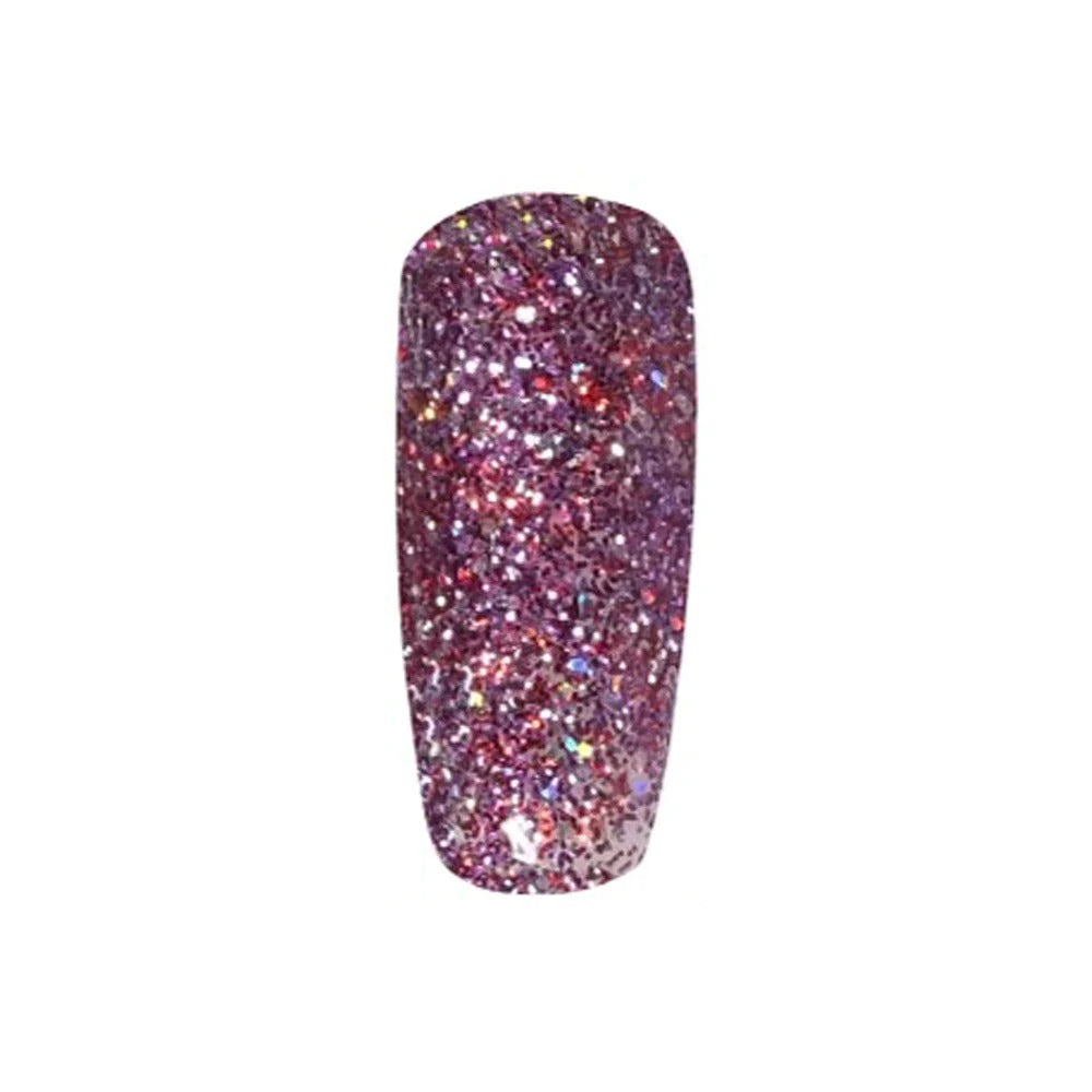 DND Nail Lacquer And Gel Polish, Super Glitter Collection, 923, Day Party, 0.5oz