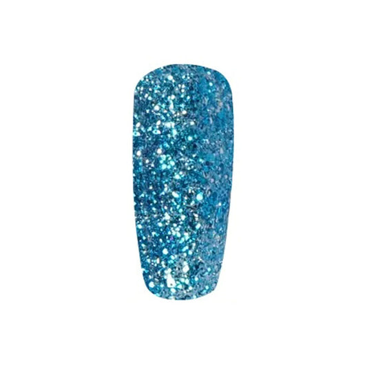 DND Nail Lacquer And Gel Polish, Super Glitter Collection, 926, Blue Aura, 0.5oz