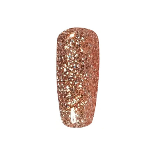 DND Nail Lacquer And Gel Polish, Super Glitter Collection, 928, Bronzed Era, 0.5oz