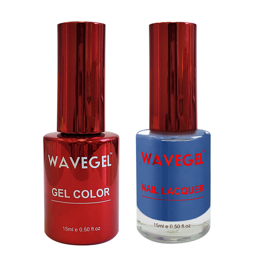 Wave Gel Nail Lacquer + Gel Polish, QUEEN Collection, 092, The Crown Topping, 0.5oz