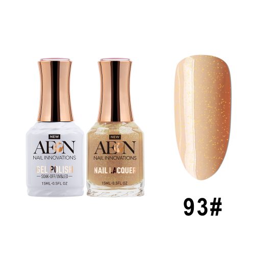 AEON Gel Polish + Nail Lacquer, 093, In The Nude, 0.5oz OK0326LK