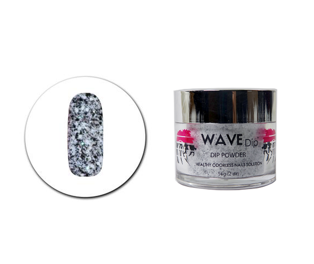 Wave Gel Dipping Powder, 093, Polka Dot Bikini, 2oz OK0613MN