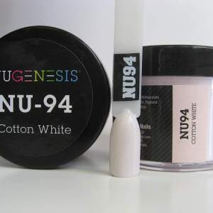 Nugenesis Dipping Powder, NU 094, Cotton White, 2oz MH1005
