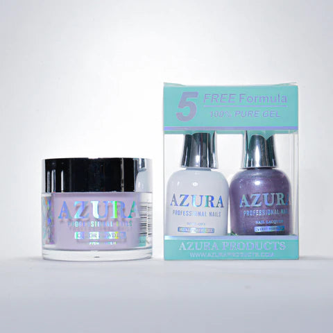 Azura 3in1 Dipping Powder + Gel Polish + Nail Lacquer, 095