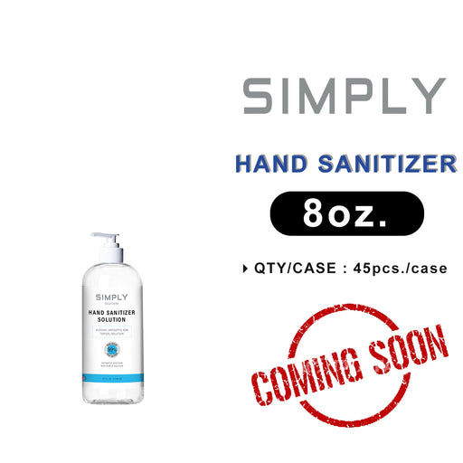 Simply Hand Sanitizer SOLUTION, 8oz OK0418VD