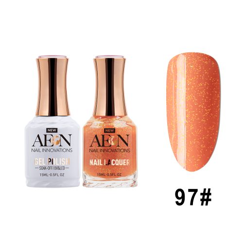 AEON  Gel Polish + Nail Lacquer, 097, Hangry, 0.5oz OK0326LK