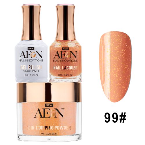 AEON 3in1 Dipping Powder + Gel Polish + Nail Lacquer, 099, Earth Goddess OK0327LK