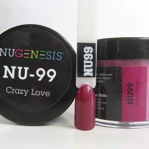 Nugenesis Dipping Powder, NU 099, Crazy Love, 2oz MH1005