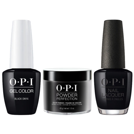 OPI 3in1, T02, Black Onyx