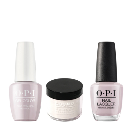 Cosmo 3in1 Dipping Powder + Gel Polish + Nail Lacquer (Matching OPI), 2oz, CA60