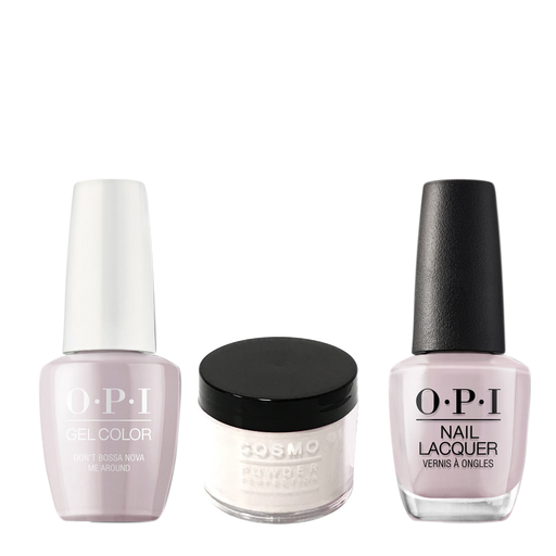 Cosmo 3in1 Dipping Powder + Gel Polish + Nail Lacquer (Matching OPI), 2oz, CA60
