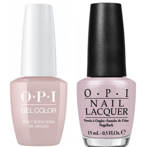 OPI GelColor And Nail Lacquer, A60, Don't Bossa Nova Me Around, 0.5oz KK0807