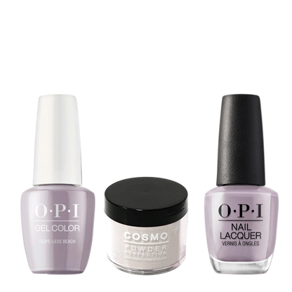 Cosmo 3in1 Dipping Powder + Gel Polish + Nail Lacquer (Matching OPI), 2oz, CA61