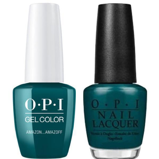 OPI GelColor And Nail Lacquer, A64, AmazON…AmazOff, 0.5oz KK0807