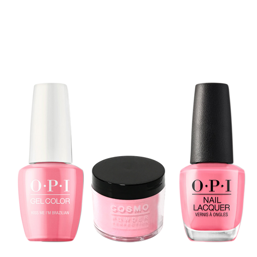 Cosmo 3in1 Dipping Powder + Gel Polish + Nail Lacquer (Matching OPI), 2oz, CA68