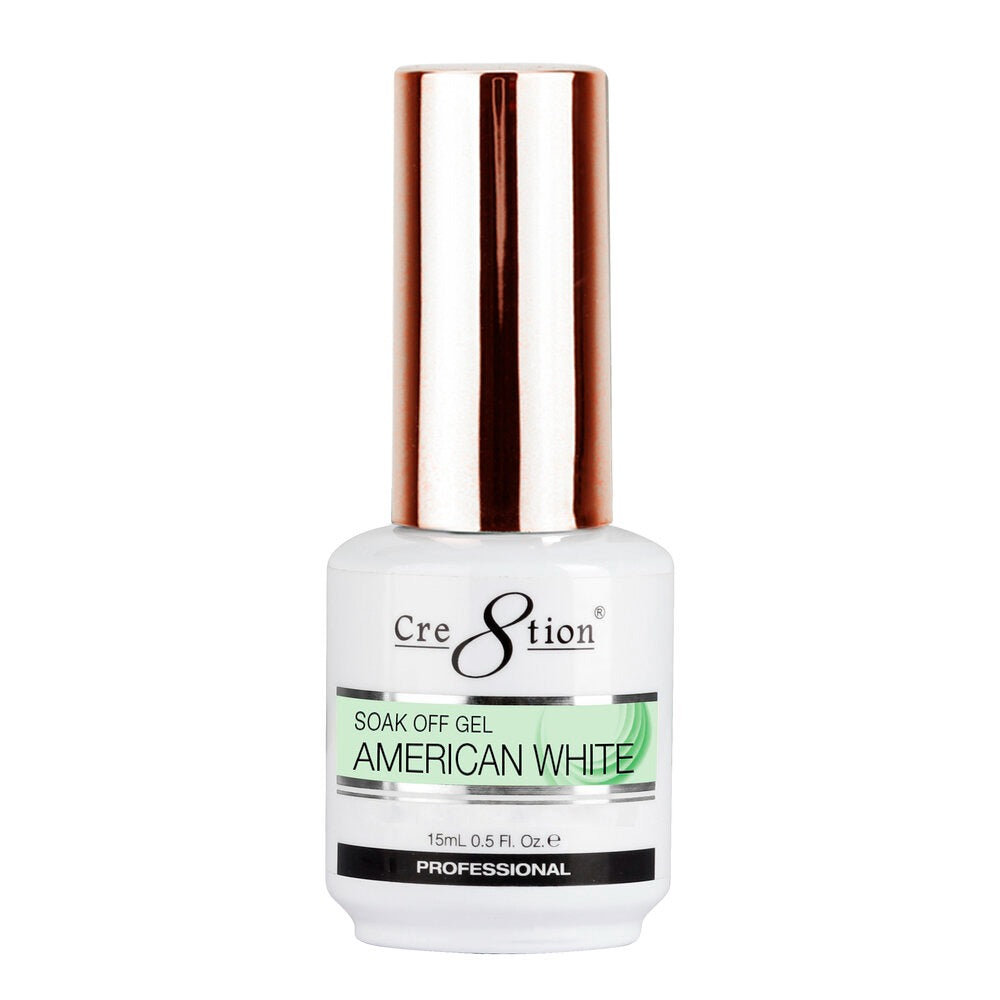 Cre8tion American White Gel, 0.5oz, 09600N