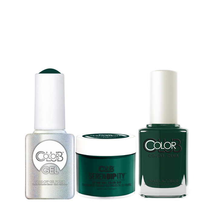 Color Club 3in1 Dipping Powder + Gel Polish + Nail Lacquer , Serendipity, Artsy Crafty, 1oz, 05XDIP924-1 KK