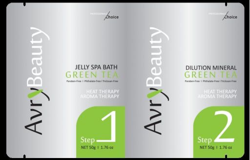 Avry Beauty Jelly Spa Bath, Green Tea, 1.76oz KK