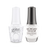 Gelish Gel Polish & Morgan Taylor Nail Lacquer, All White Now / Arctic Freeze, 0.5oz, 1110876 + 50000 KK0907