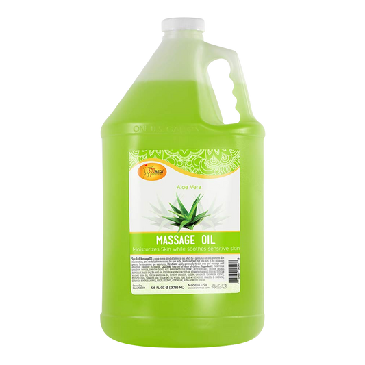 SpaRedi Massage Oil, Aloe Vera, 1Gal, 09350 OK0325MD