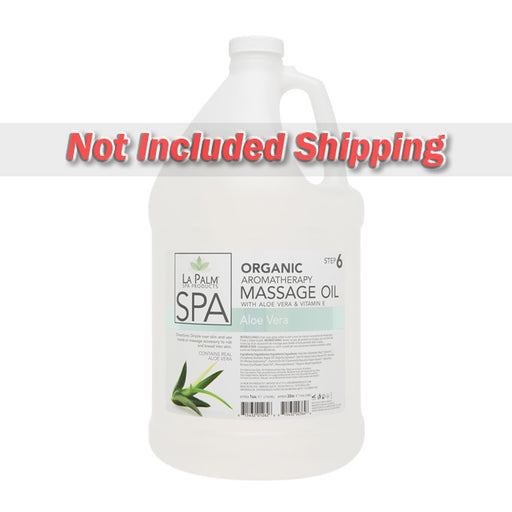 La Palm, Organic Aromatherapy Massage Oil, Aloe Vera, 1Gal  KK