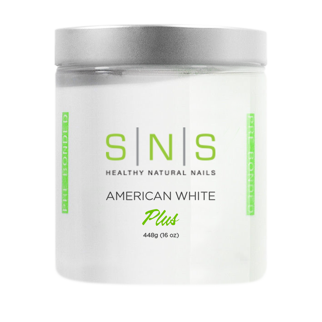 SNS Dipping Powder, 01, AMERICAN WHITE, 16oz OK0118VD