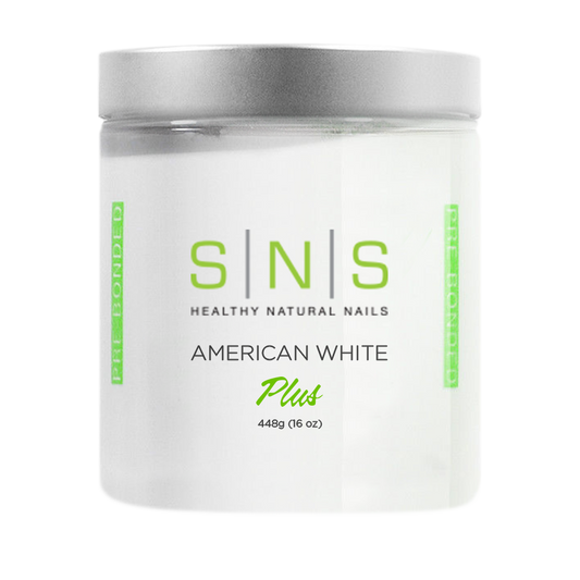 SNS Dipping Powder, 01, AMERICAN WHITE, 16oz OK0118VD