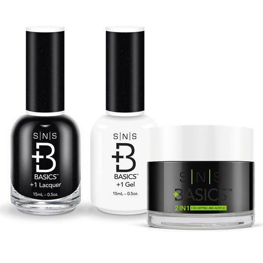 SNS Basics 3in1 Acrylic/Dipping Powder + Gel Polish + Nail Lacquer, 003 OK0928VD