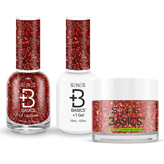 SNS Basics 3in1 Acrylic/Dipping Powder + Gel Polish + Nail Lacquer, 103 OK0928VD