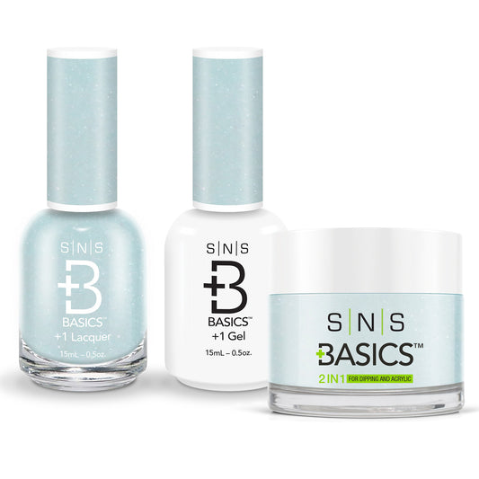 SNS Basics 3in1 Acrylic/Dipping Powder + Gel Polish + Nail Lacquer, 104 OK0928VD