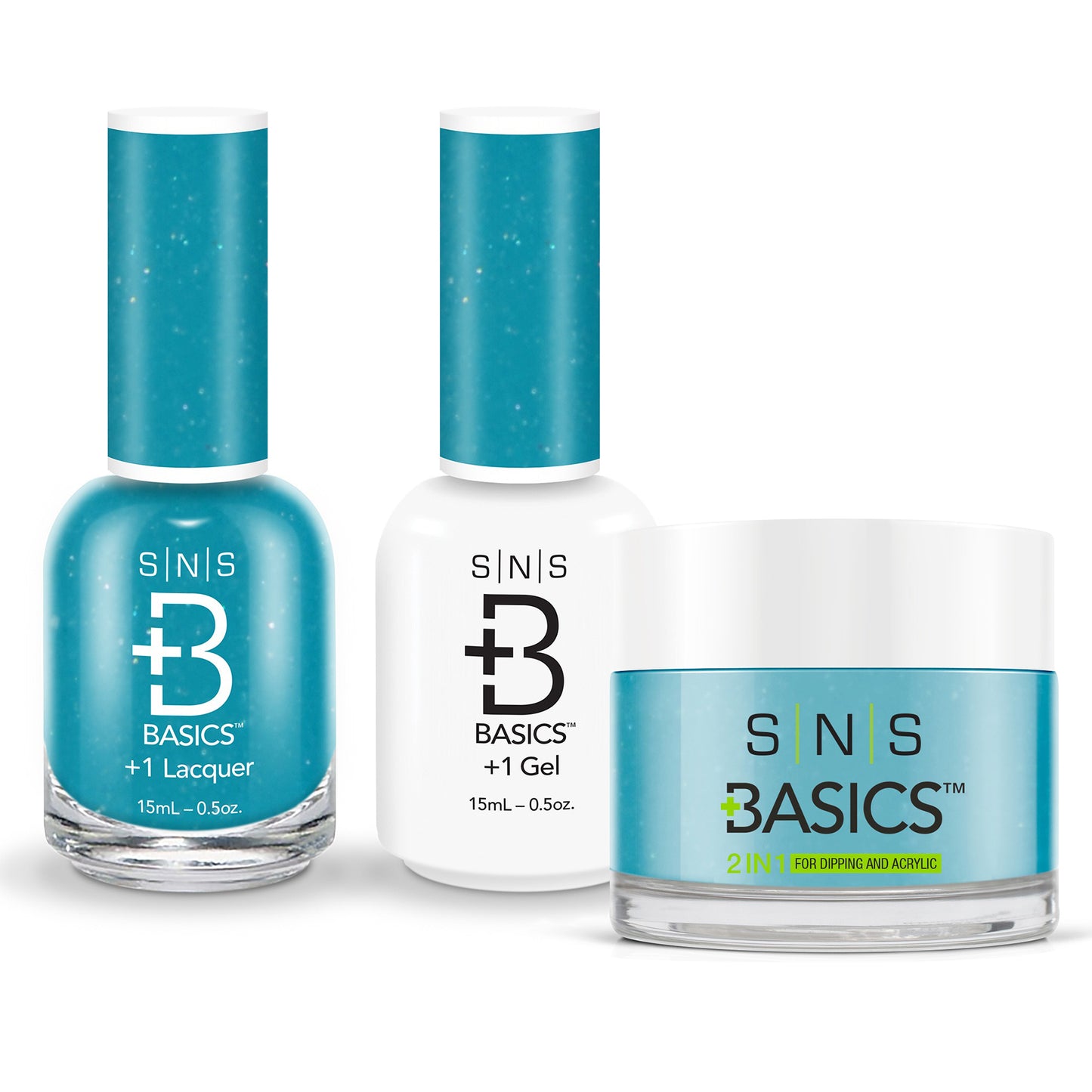 SNS Basics 3in1 Acrylic/Dipping Powder + Gel Polish + Nail Lacquer, 108 OK0928VD