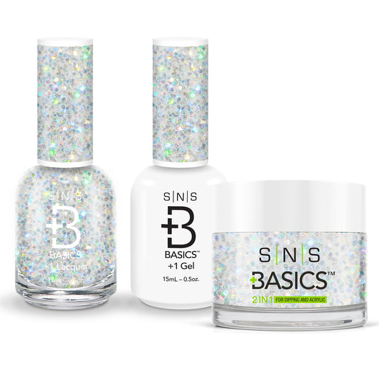 SNS Basics 3in1 Acrylic/Dipping Powder + Gel Polish + Nail Lacquer, 109 OK0928VD