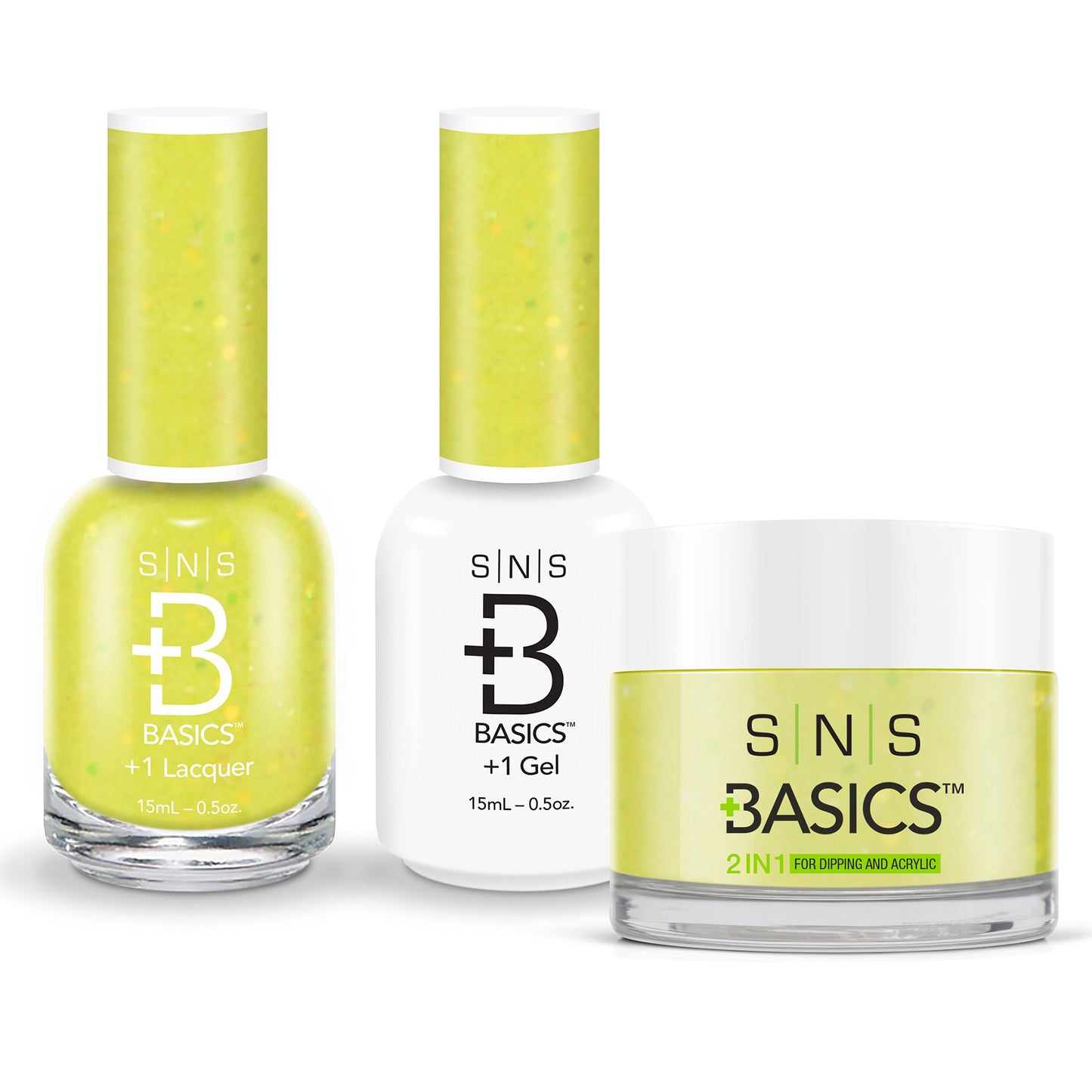 SNS Basics 3in1 Acrylic/Dipping Powder + Gel Polish + Nail Lacquer, 011 OK0928VD