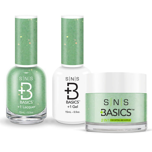 SNS Basics 3in1 Acrylic/Dipping Powder + Gel Polish + Nail Lacquer, 111 OK0928VD