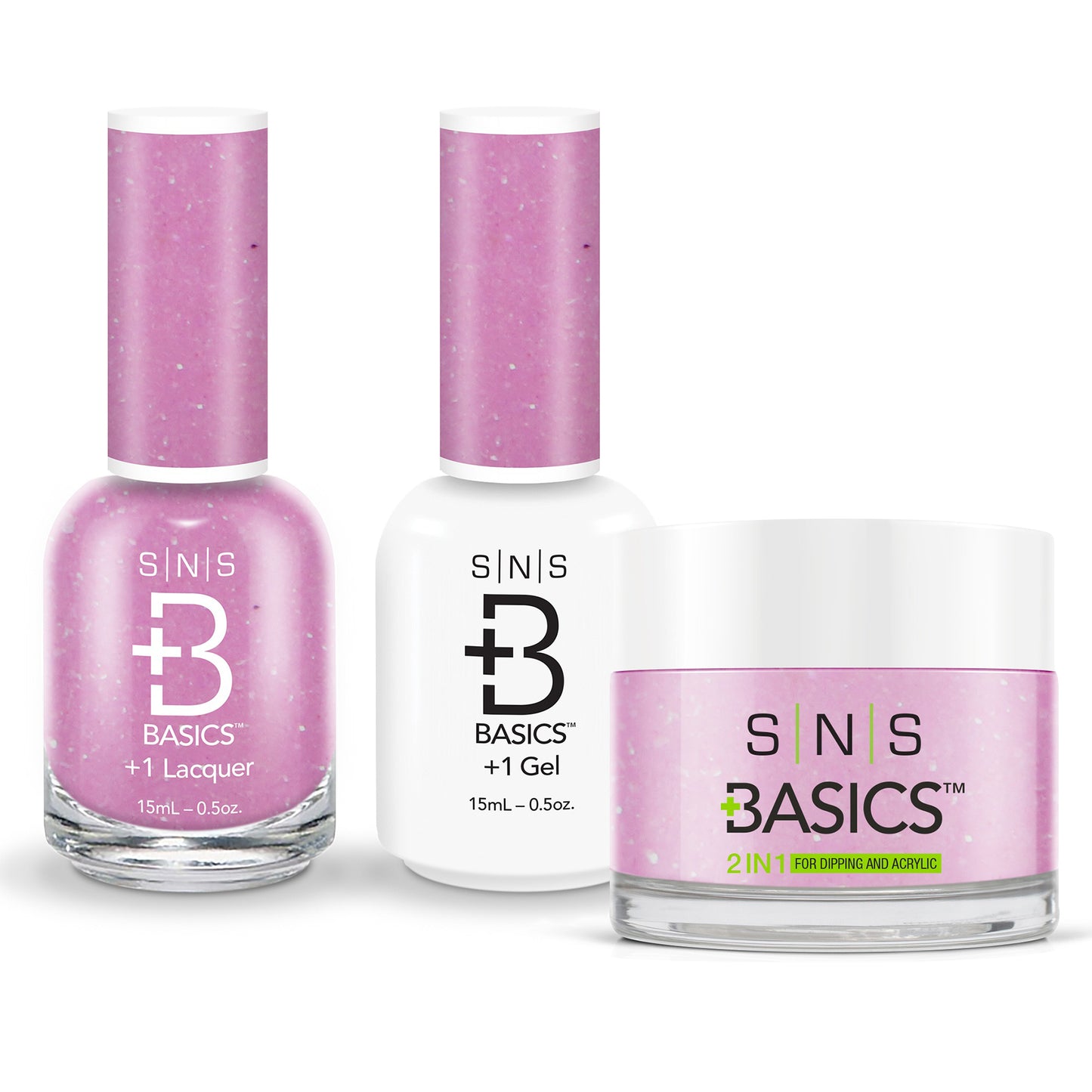 SNS Basics 3in1 Acrylic/Dipping Powder + Gel Polish + Nail Lacquer, 120 OK0928VD