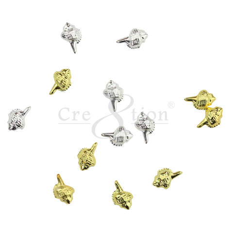 Cre8tion Nail Art Charms, Teal, B126