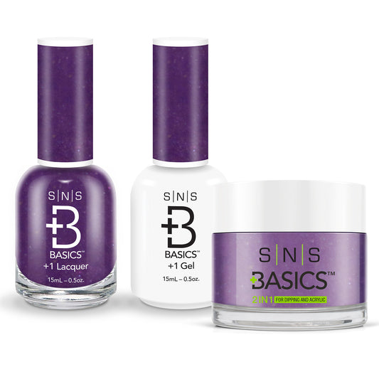 SNS Basics 3in1 Acrylic/Dipping Powder + Gel Polish + Nail Lacquer, 149 OK0928VD