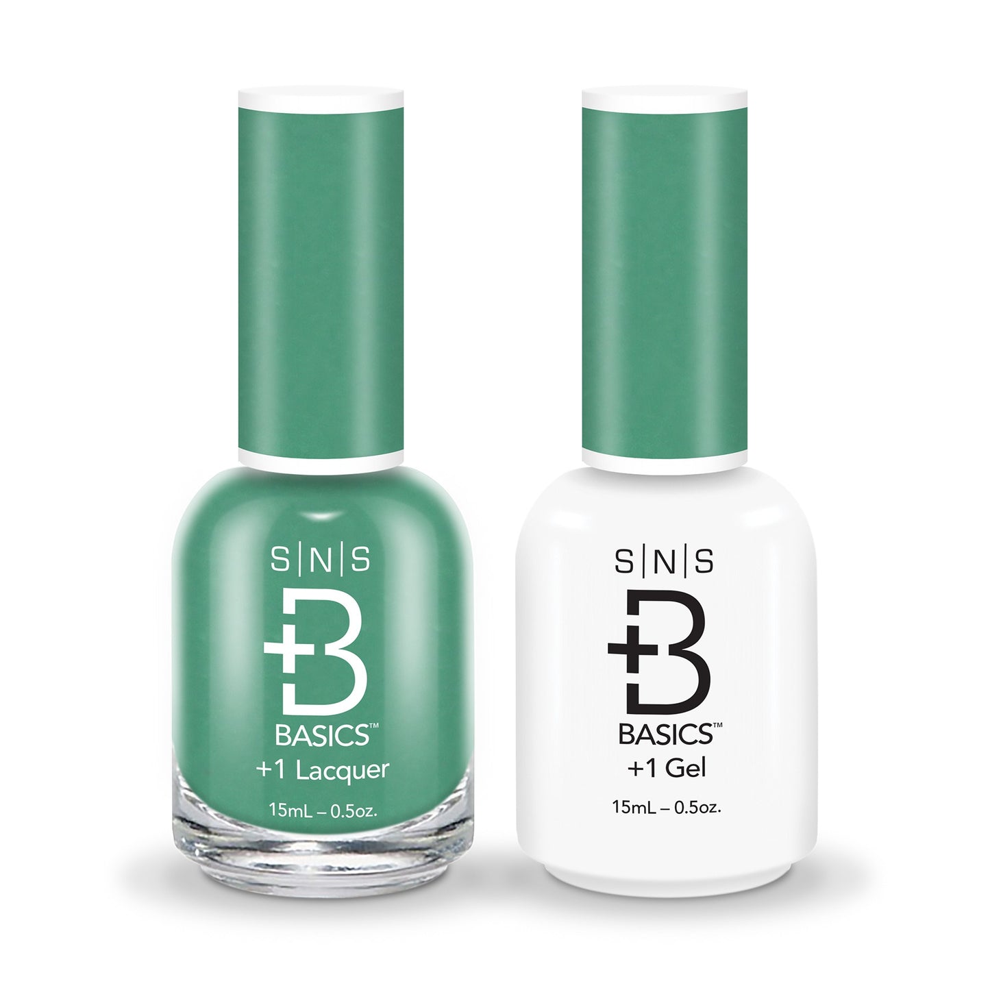 SNS Basics Gel Polish + Nail Lacquer, 015, 0.5oz OK0820LK