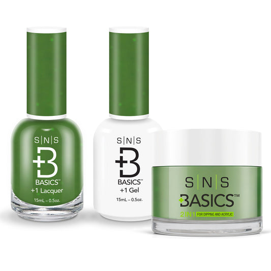 SNS Basics 3in1 Acrylic/Dipping Powder + Gel Polish + Nail Lacquer, 024 OK0928VD