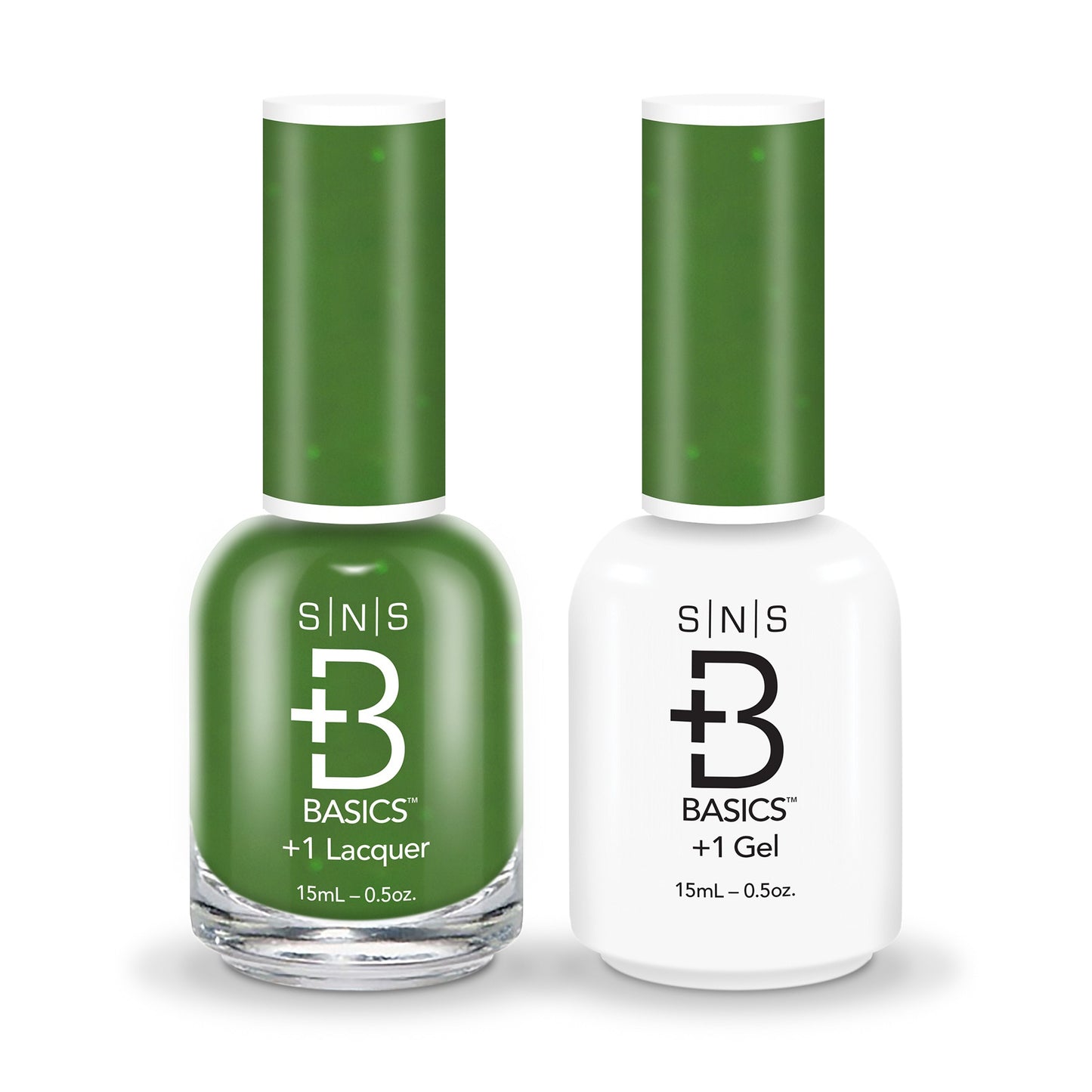 SNS Basics Gel Polish + Nail Lacquer, 024, 0.5oz OK0820LK