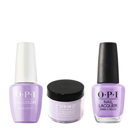 Cosmo 3in1 Dipping Powder + Gel Polish + Nail Lacquer (Matching OPI), 2oz, CB29