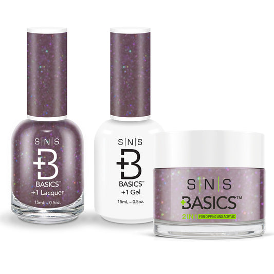 SNS Basics 3in1 Acrylic/Dipping Powder + Gel Polish + Nail Lacquer, 033 OK0928VD