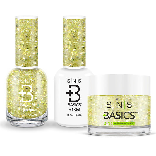 SNS Basics 3in1 Acrylic/Dipping Powder + Gel Polish + Nail Lacquer, 039 OK0928VD