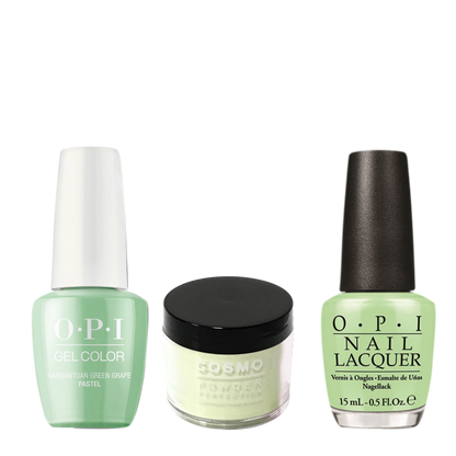 Cosmo 3in1 Dipping Powder + Gel Polish + Nail Lacquer (Matching OPI), 2oz, CB44