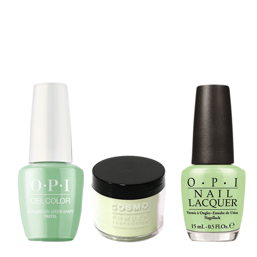Cosmo 3in1 Dipping Powder + Gel Polish + Nail Lacquer (Matching OPI), 2oz, CB44