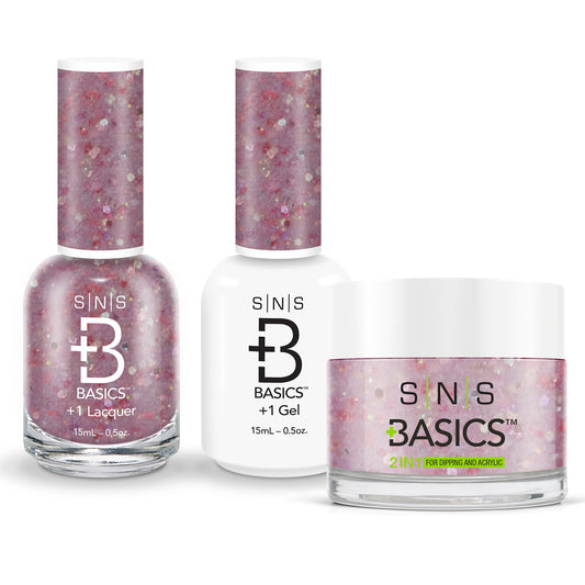 SNS Basics 3in1 Acrylic/Dipping Powder + Gel Polish + Nail Lacquer, 049 OK0928VD