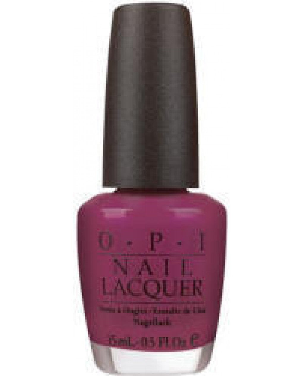 OPI Nail Lacquer, NL B55, Plugged-In Plum, 0.5oz KK1005