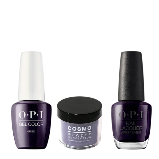 Cosmo 3in1 Dipping Powder + Gel Polish + Nail Lacquer (Matching OPI), 2oz, CB61